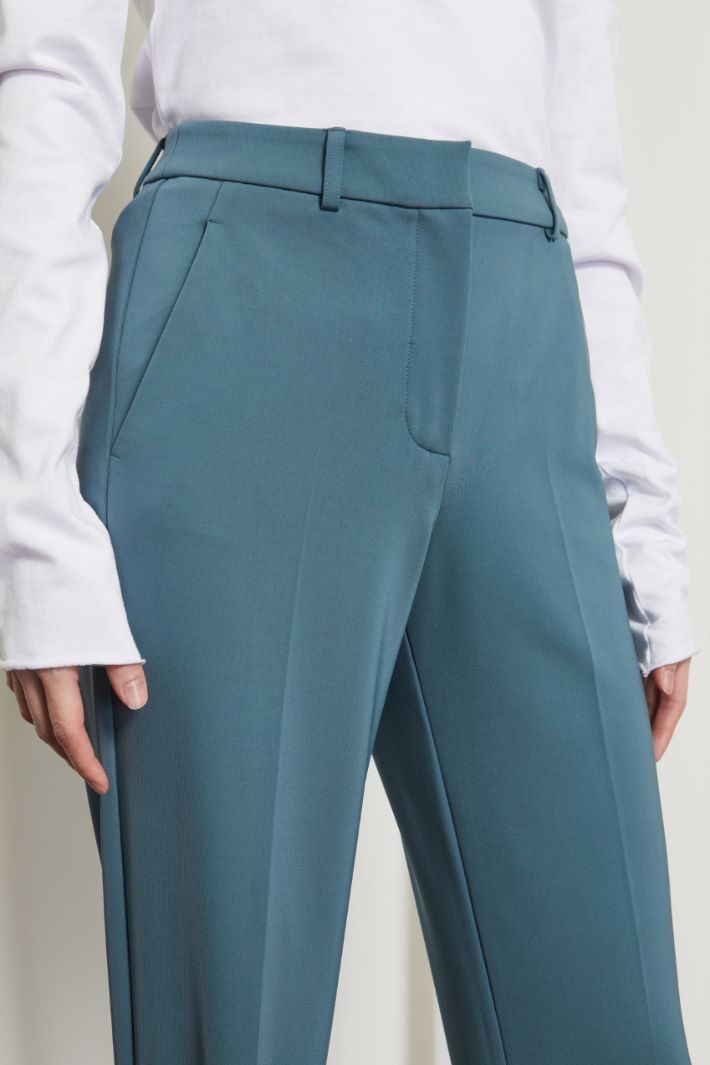 Pantaloni carrot in jersey Fashion Market - 3