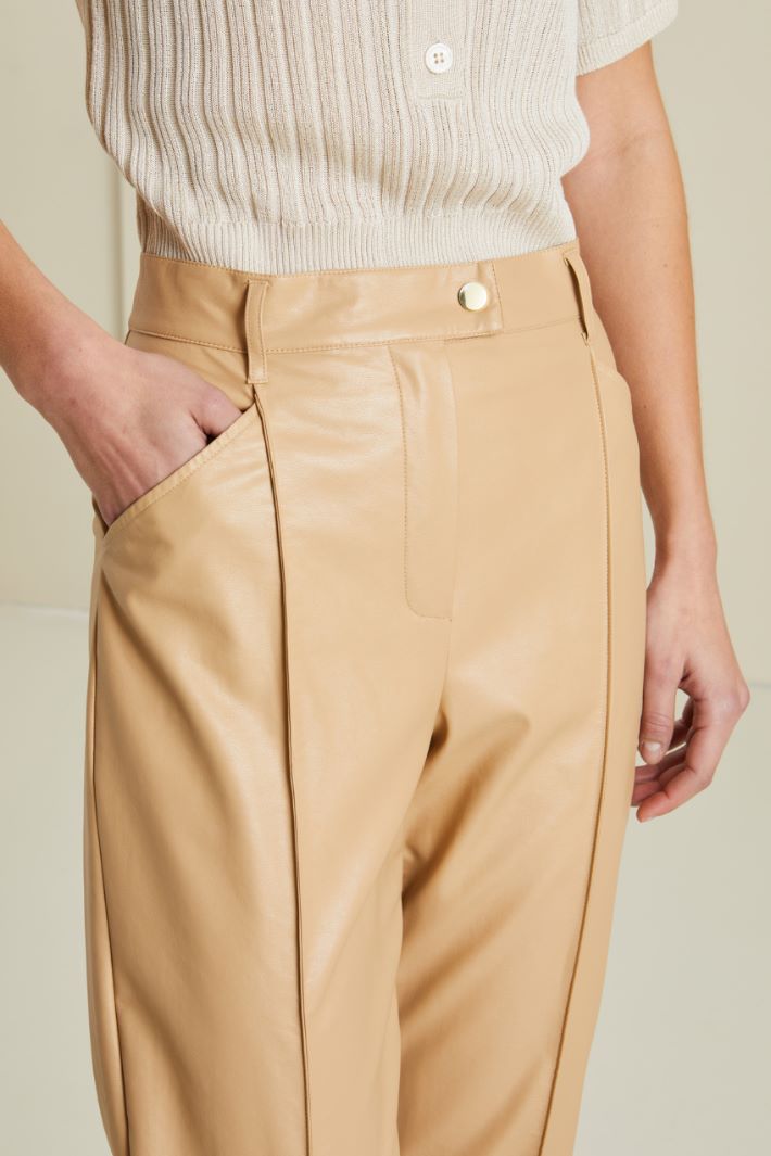 Pantaloni in similpelle Fashion Market - 3
