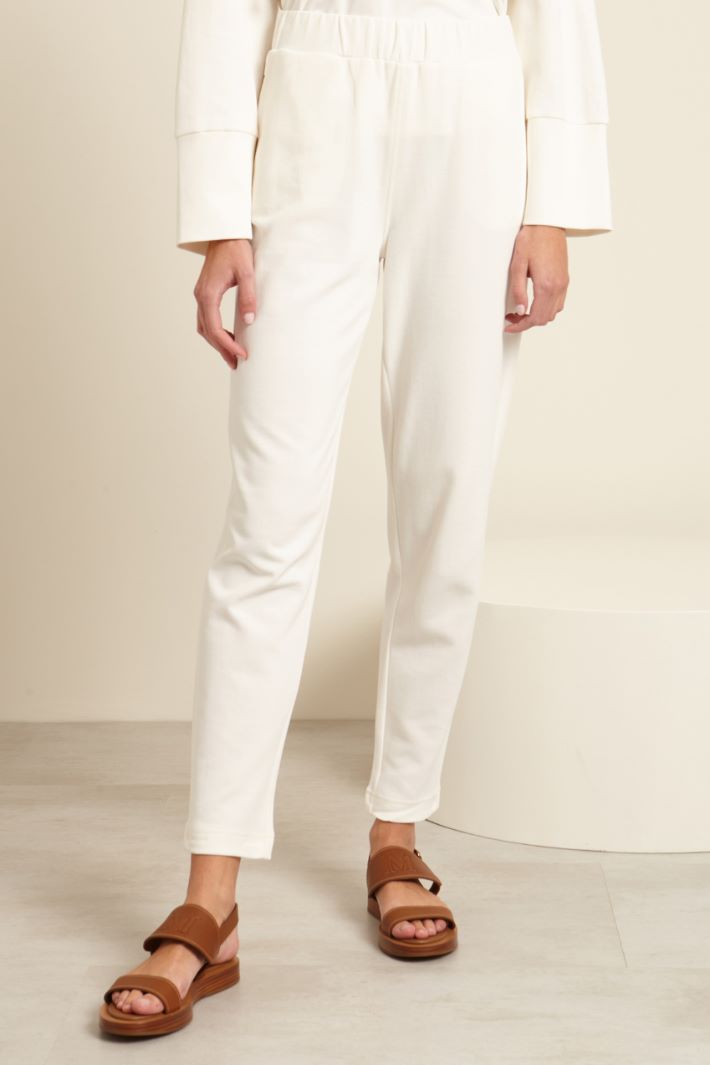 Pantaloni in jersey spesso Fashion Market - 2