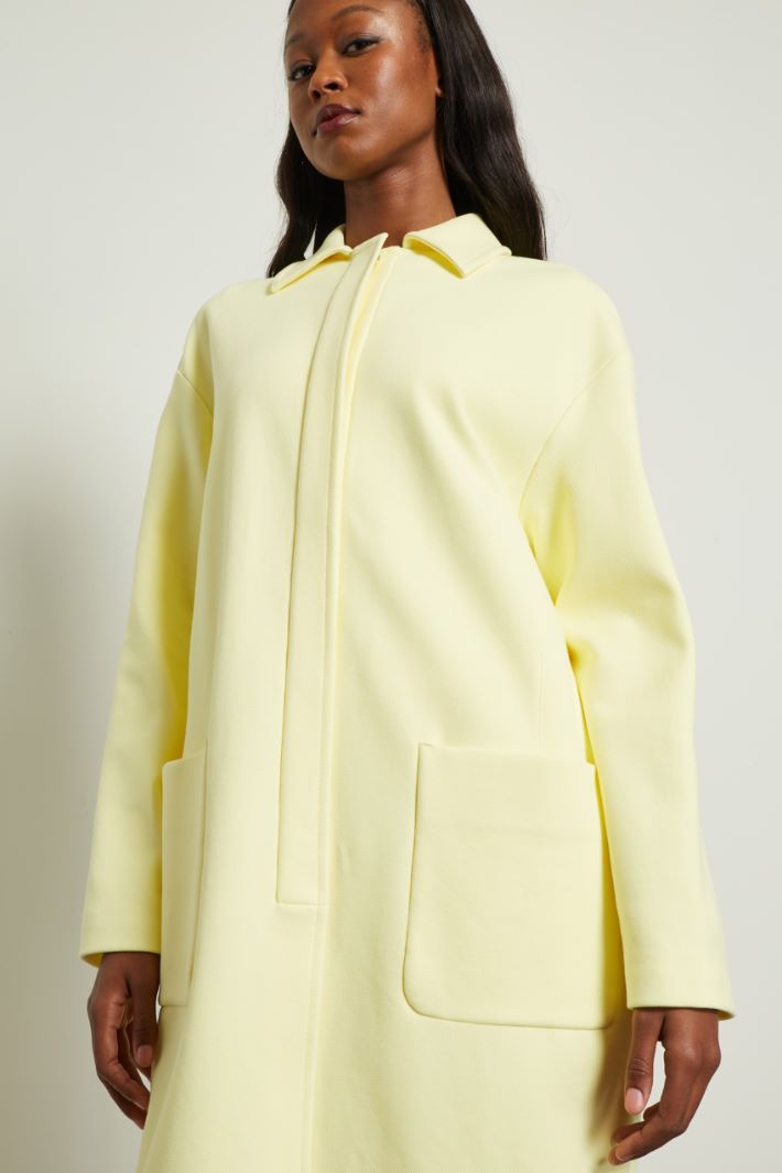 Cappotto in jersey armaturato Fashion Market - 2