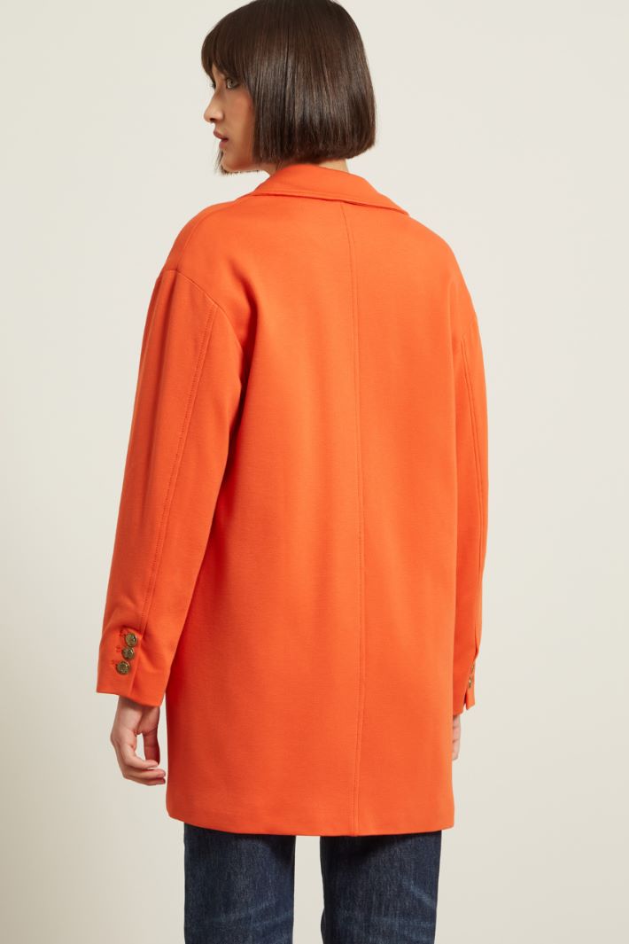 Cappotto morbido in jersey Fashion Market - 4