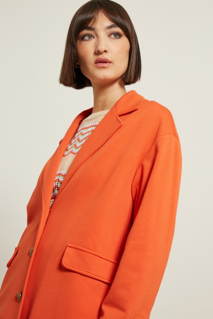 Cappotto morbido in jersey Fashion Market - 3