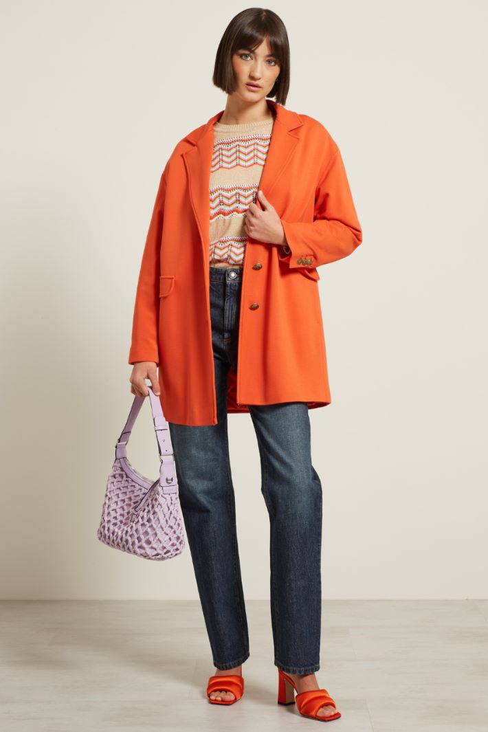 Cappotto morbido in jersey Fashion Market