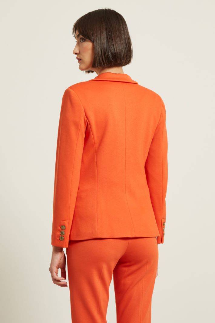 Blazer con bottoni in metallo Fashion Market - 4