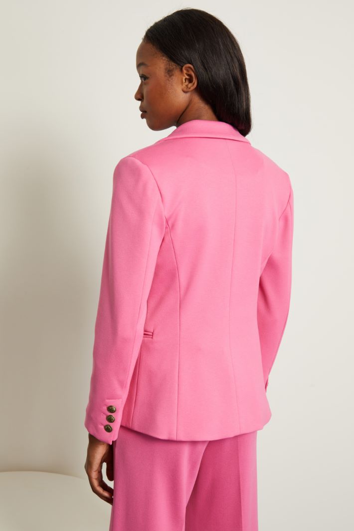 Blazer con bottoni in metallo Fashion Market - 4
