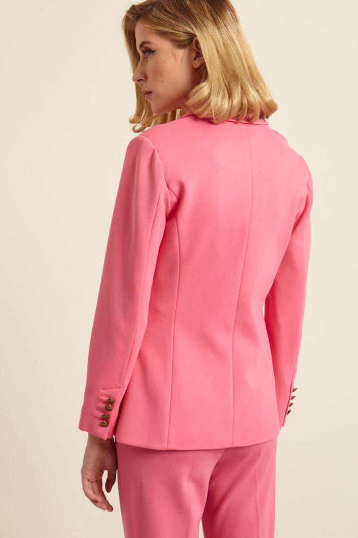 Blazer con bottoni in metallo Fashion Market - 4