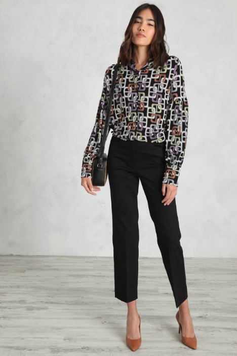 Polo in jersey crêpe Fashion Market