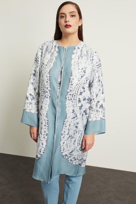 Spolverino lungo stampato Fashion Market