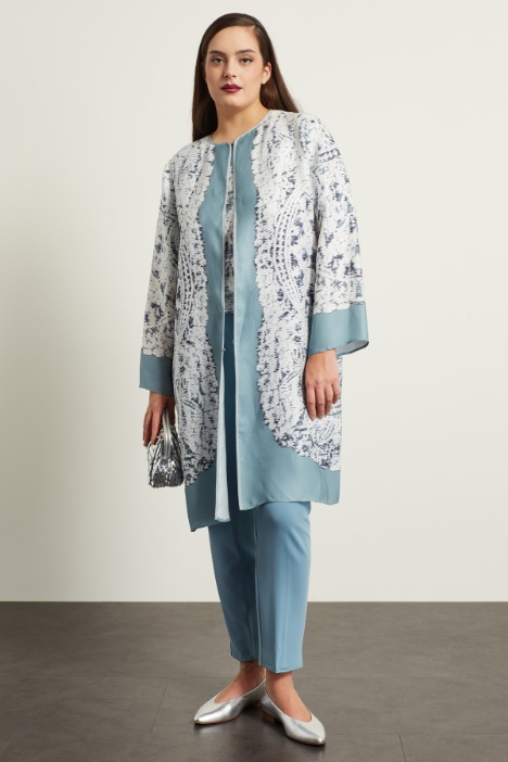 Spolverino lungo stampato Fashion Market