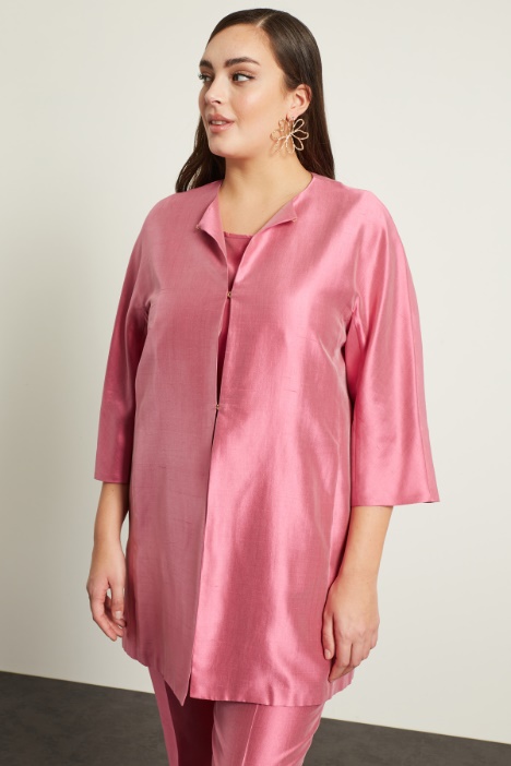 Spolverino in shantung di seta Fashion Market