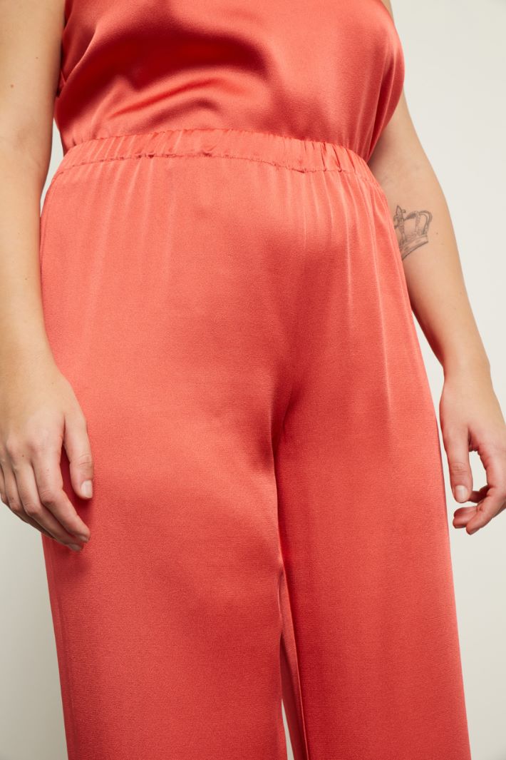 Pantaloni in raso Fashion Market - 3