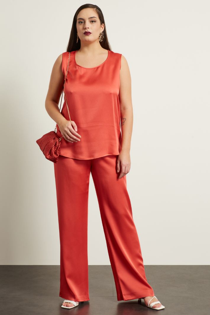 Pantaloni in raso Fashion Market