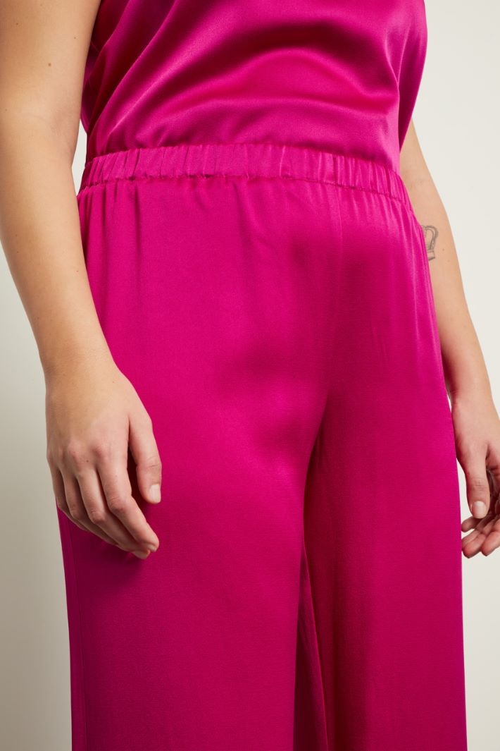 Pantaloni in raso Fashion Market - 3