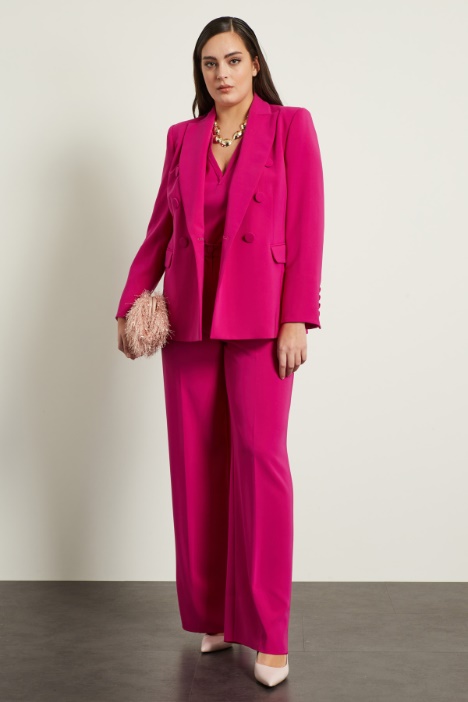 Pantaloni a palazzo con piega Fashion Market