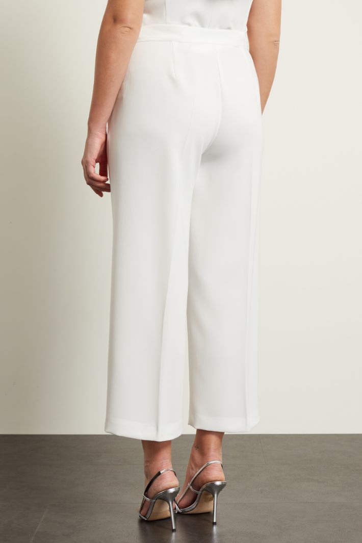 Pantaloni dritti in cady Fashion Market - 4