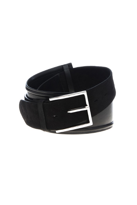 Cintura in pelle e suede Fashion Market