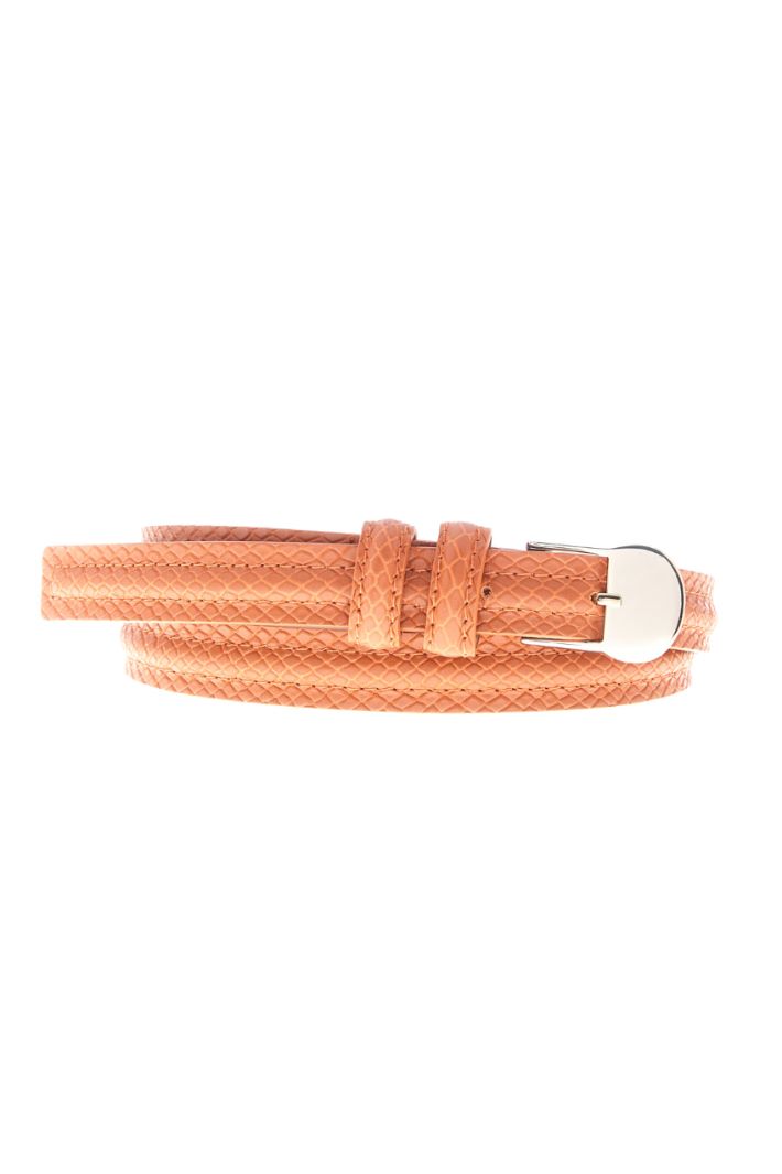 Cintura con stampa serpente - RUGGINE - Fashion Market