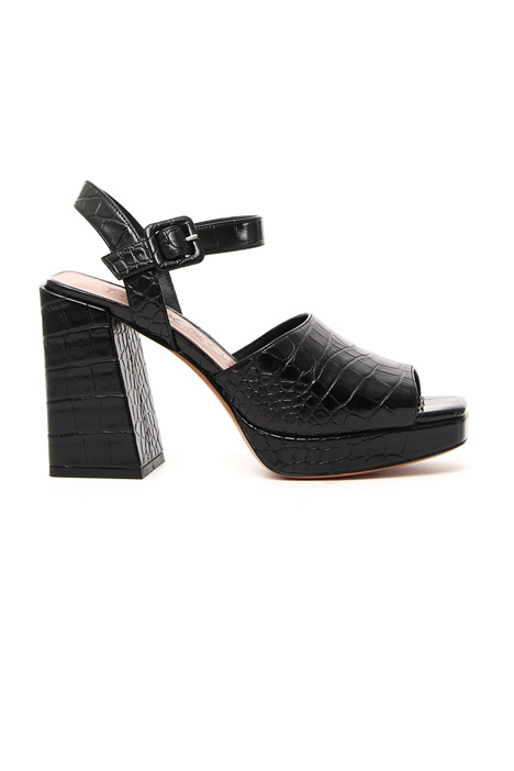 Sandali plateau stampa cocco Fashion Market