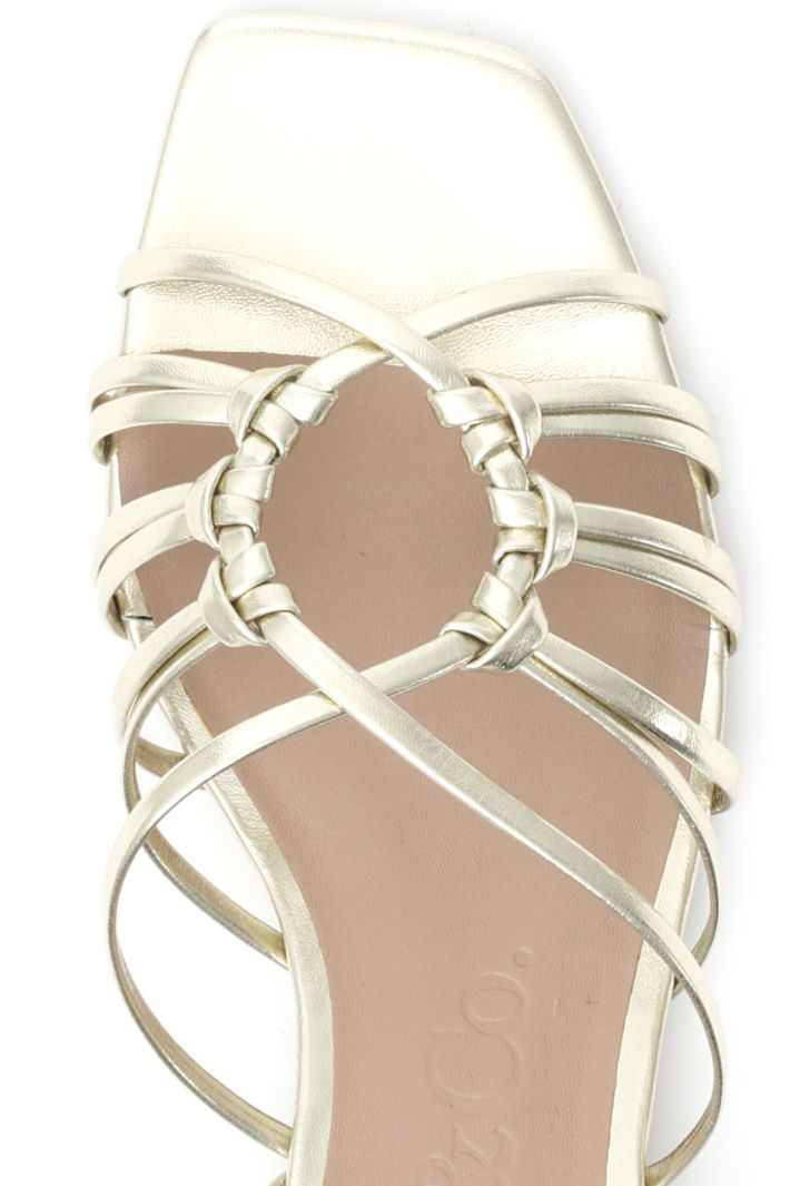 Sandali in similpelle laminata Fashion Market - 5