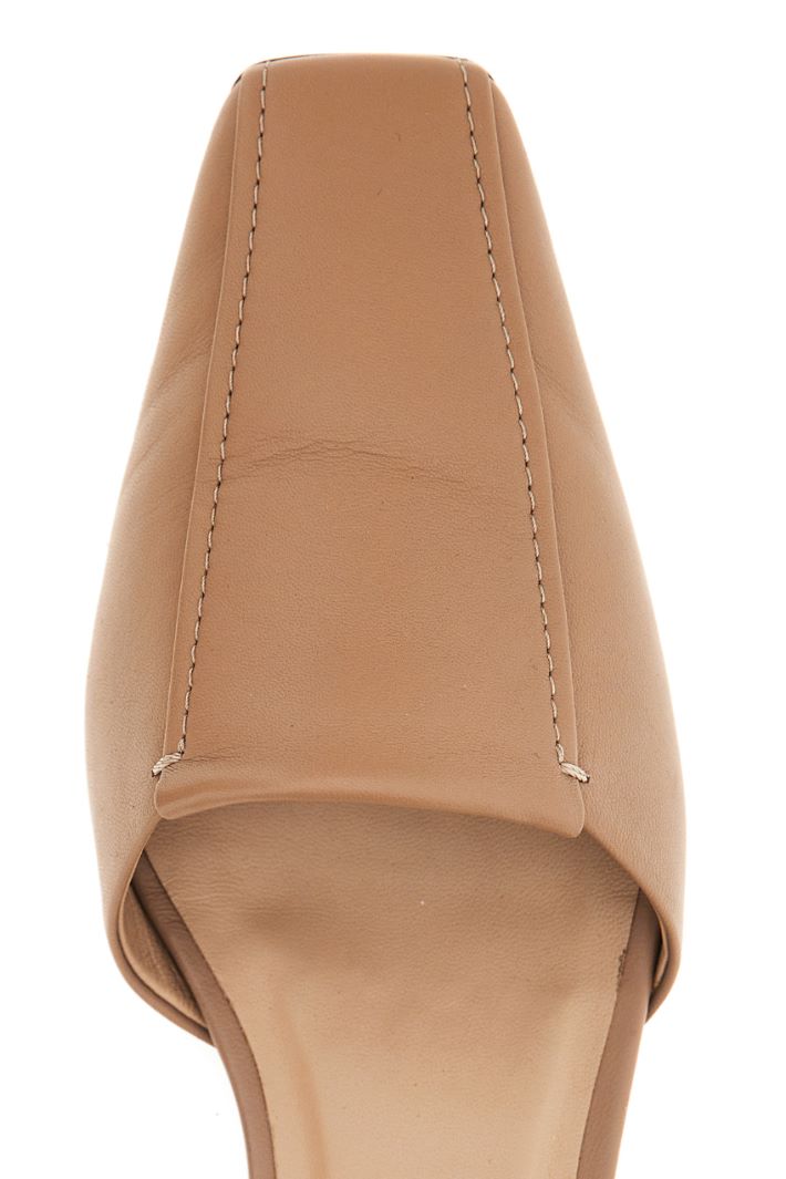 Sandali in pelle con cinturino Fashion Market - 5