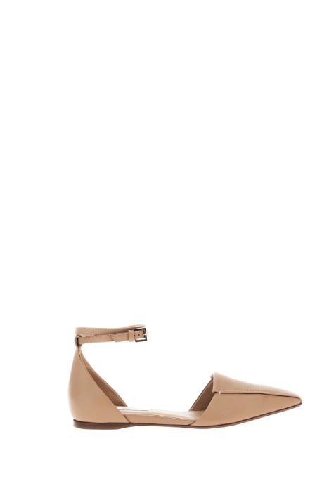 Sandali in pelle con cinturino Fashion Market