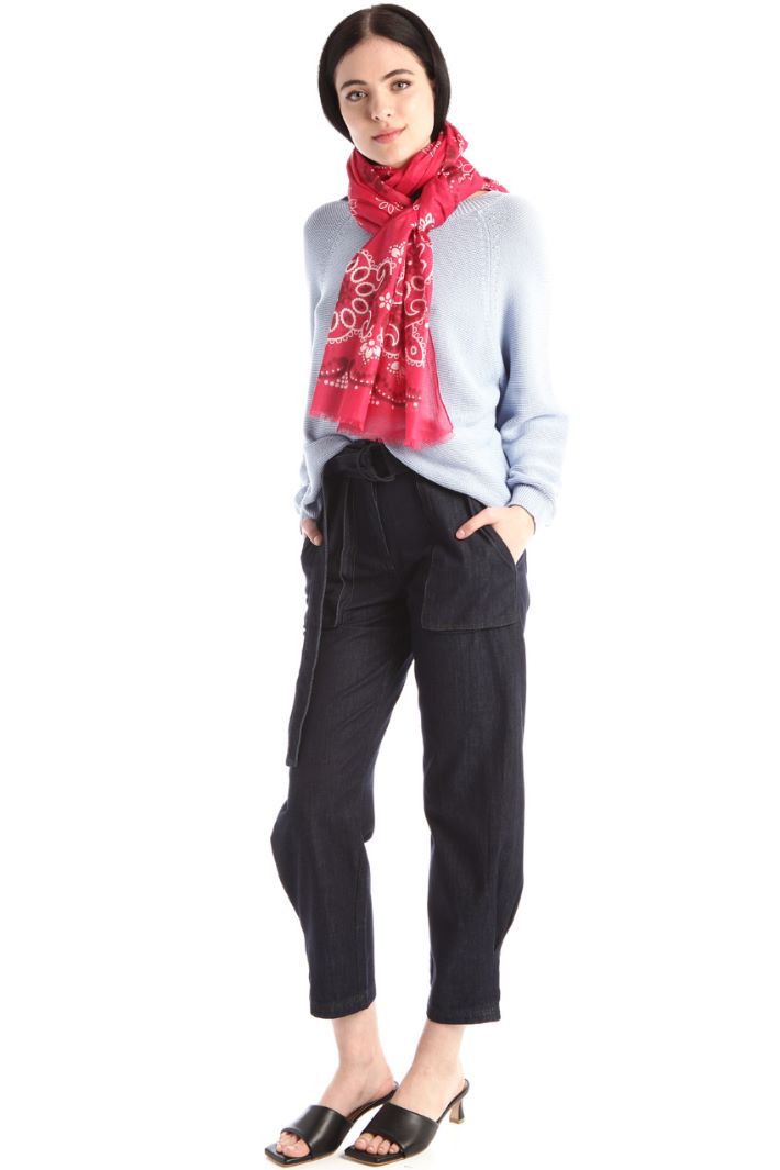 Sciarpa in cotone stampato Fashion Market - 2