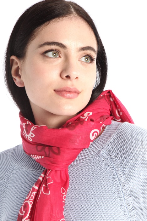 Sciarpa in cotone stampato Fashion Market