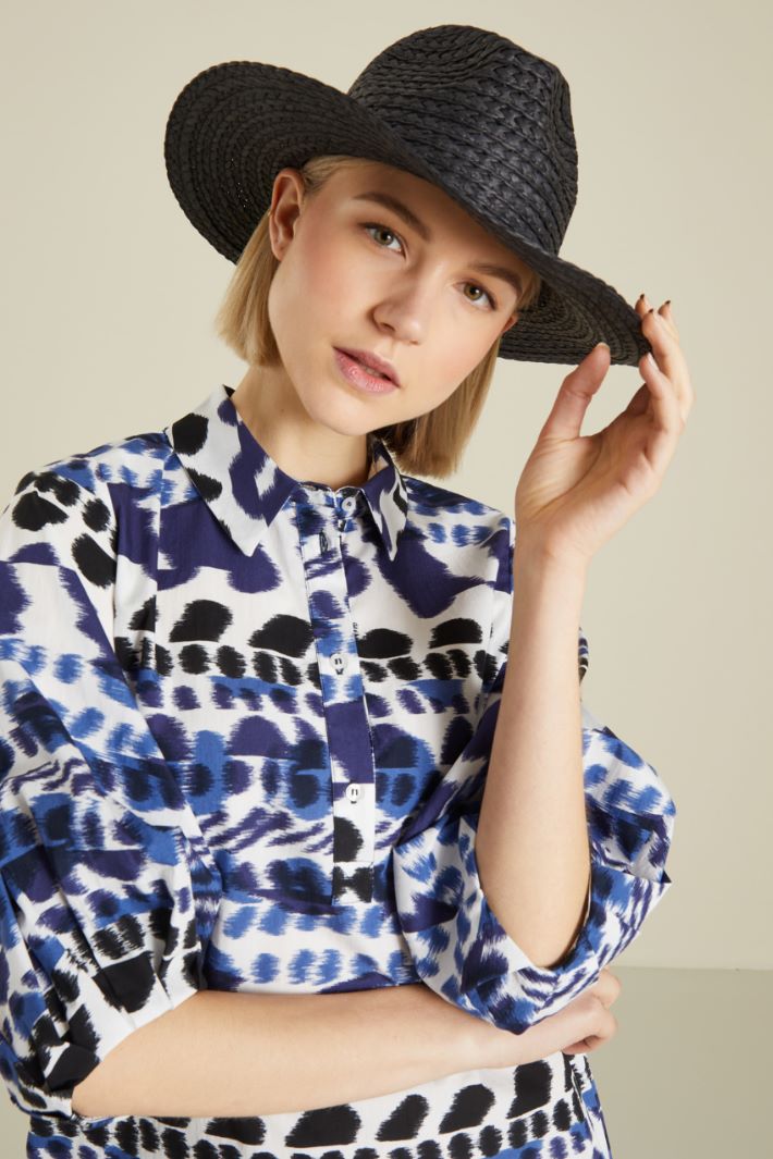 Fedora in rafia Fashion Market