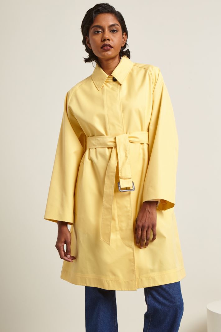 Trench in gabardina antigoccia Fashion Market - 2