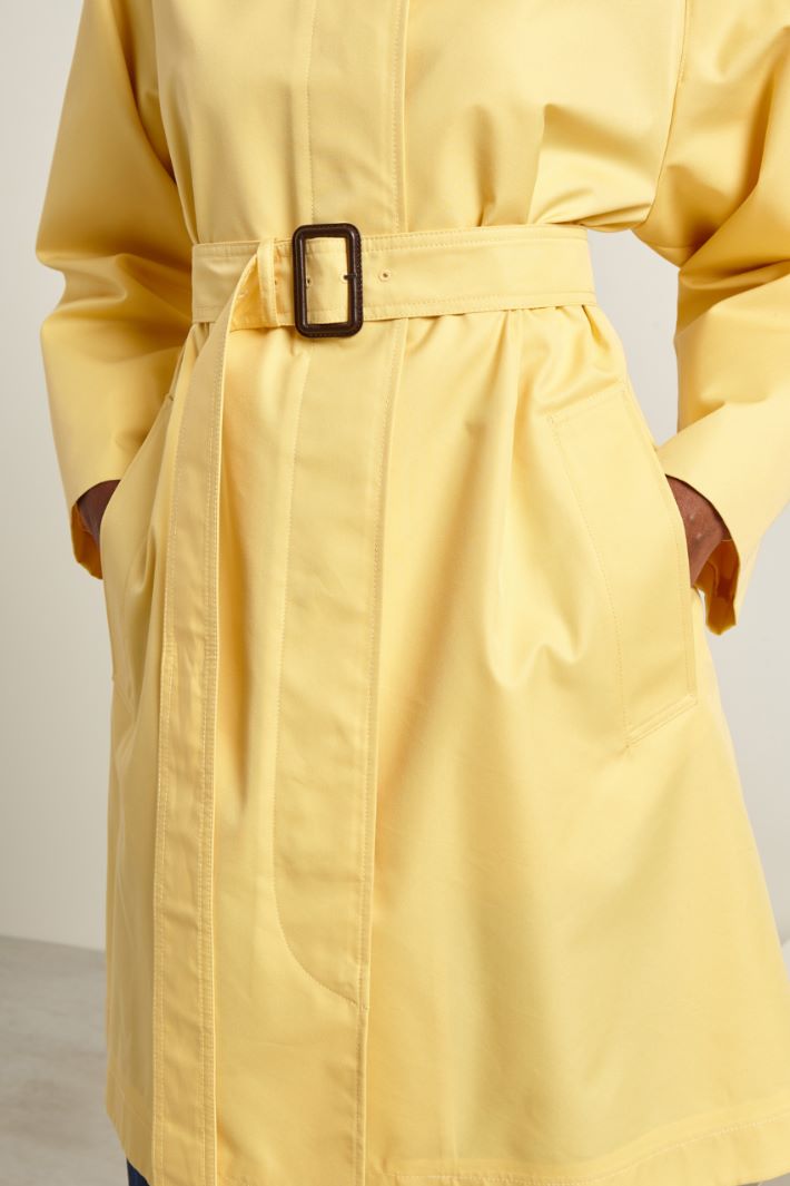 Trench in gabardina antigoccia Fashion Market - 3