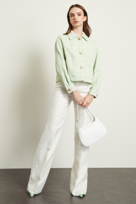 Giacca con bottoni gioiello Fashion Market