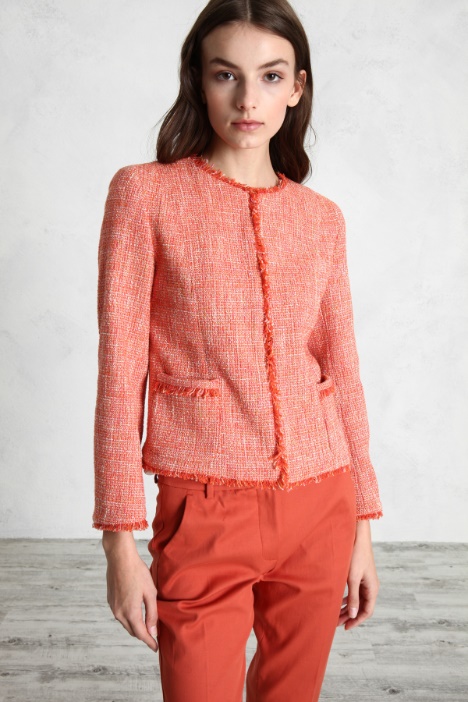 Giacca boxy in stuoia Fashion Market