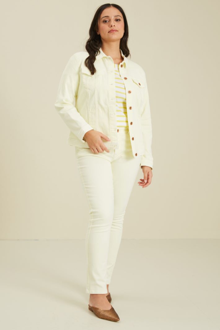 Giacca in bull di cotone Fashion Market