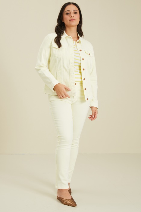 Giacca in bull di cotone Fashion Market