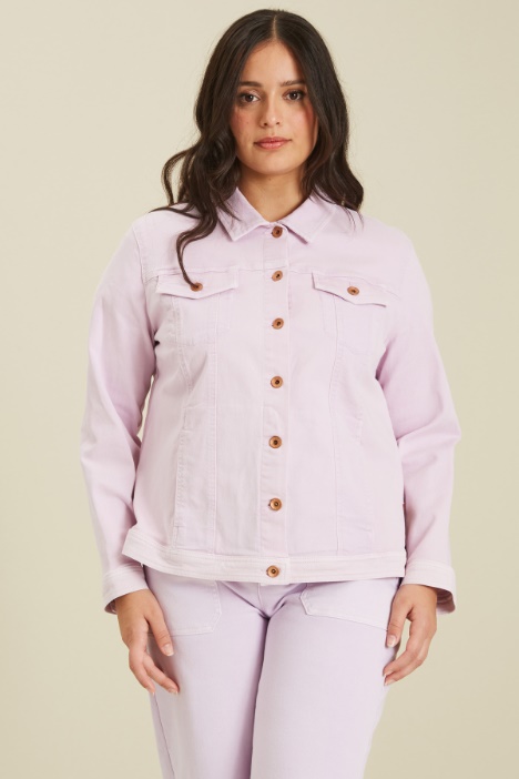 Giacca in bull di cotone Fashion Market