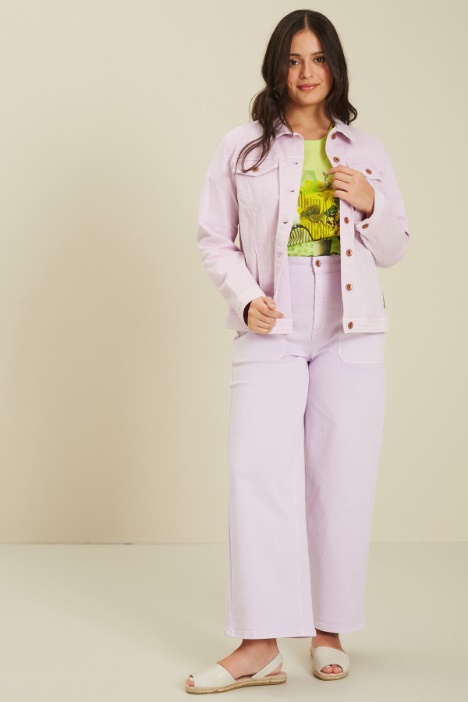 Giacca in bull di cotone Fashion Market