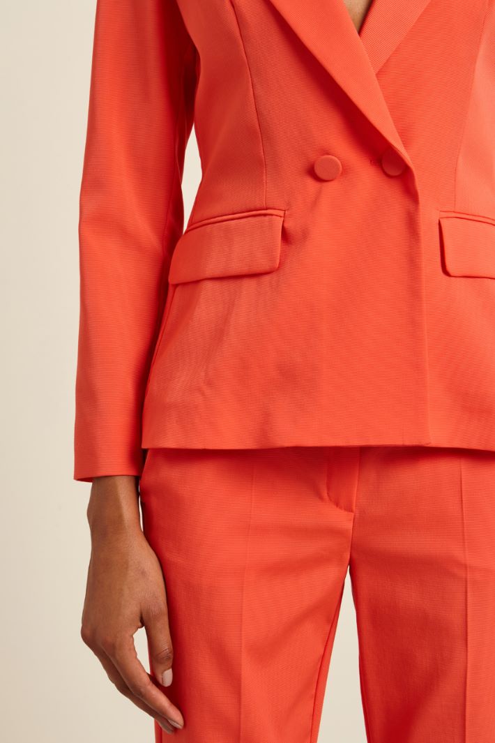 Blazer doppiopetto in faille Fashion Market - 3
