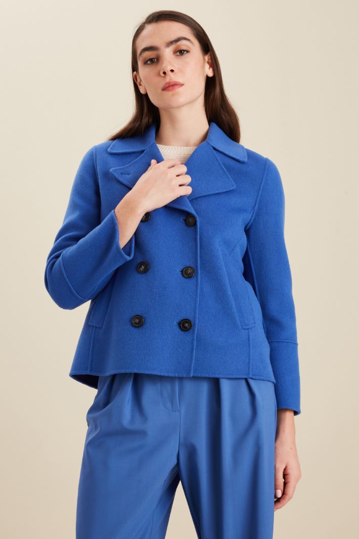 Caban in lana - BLU - Fashion Market - 2