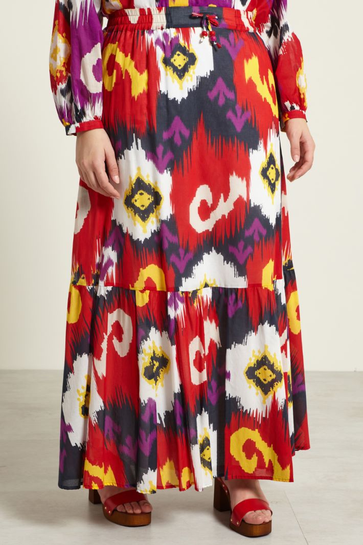 Gonna con coulisse in vita Fashion Market - 2