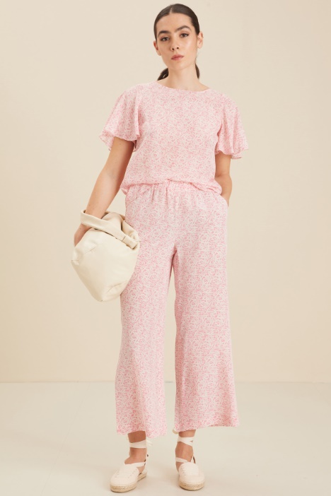 Top in crèpe de chine di seta Fashion Market