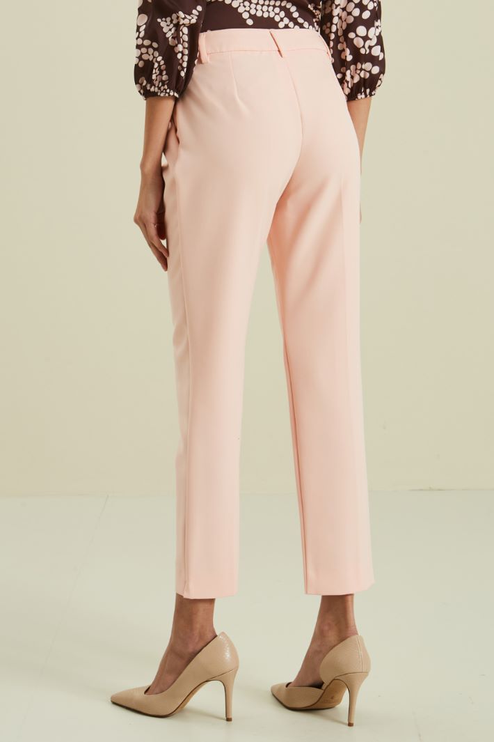 Pantaloni in cady - ROSA CIPRIA - Fashion Market - 4