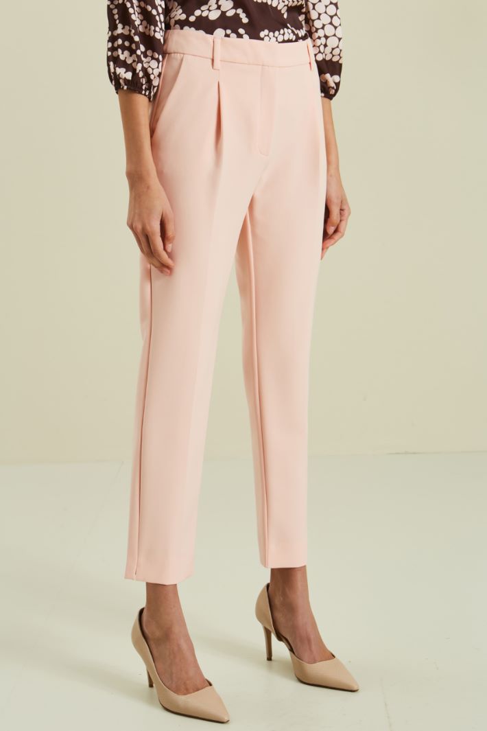 Pantaloni in cady - ROSA CIPRIA - Fashion Market - 2