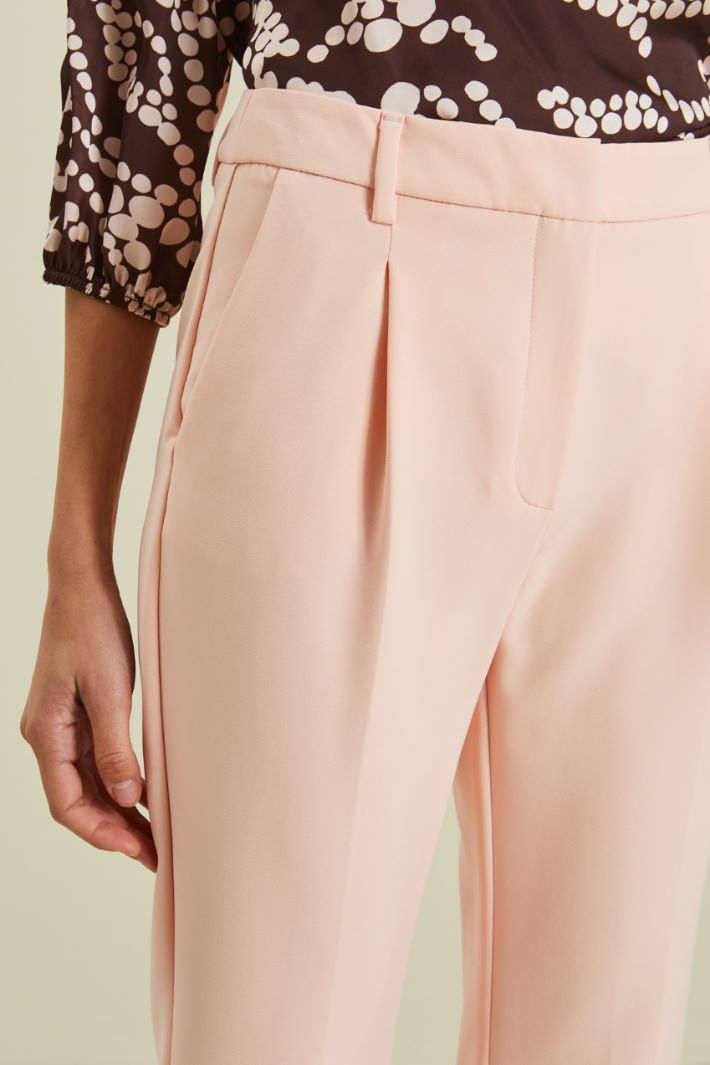 Pantaloni in cady - ROSA CIPRIA - Fashion Market - 3