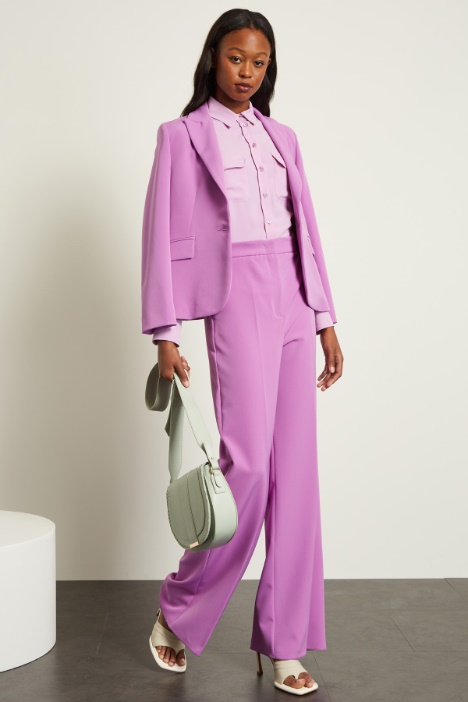 Pantaloni a palazzo in cady Fashion Market