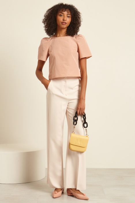 Pantaloni a palazzo in cady Fashion Market