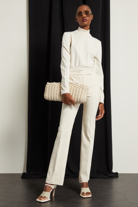 Pantaloni in cotone stretch Fashion Market