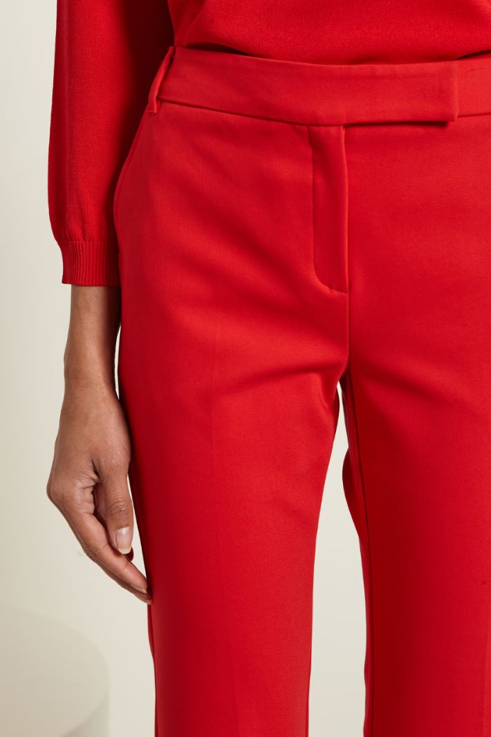 Pantaloni in cotone stretch Fashion Market - 3