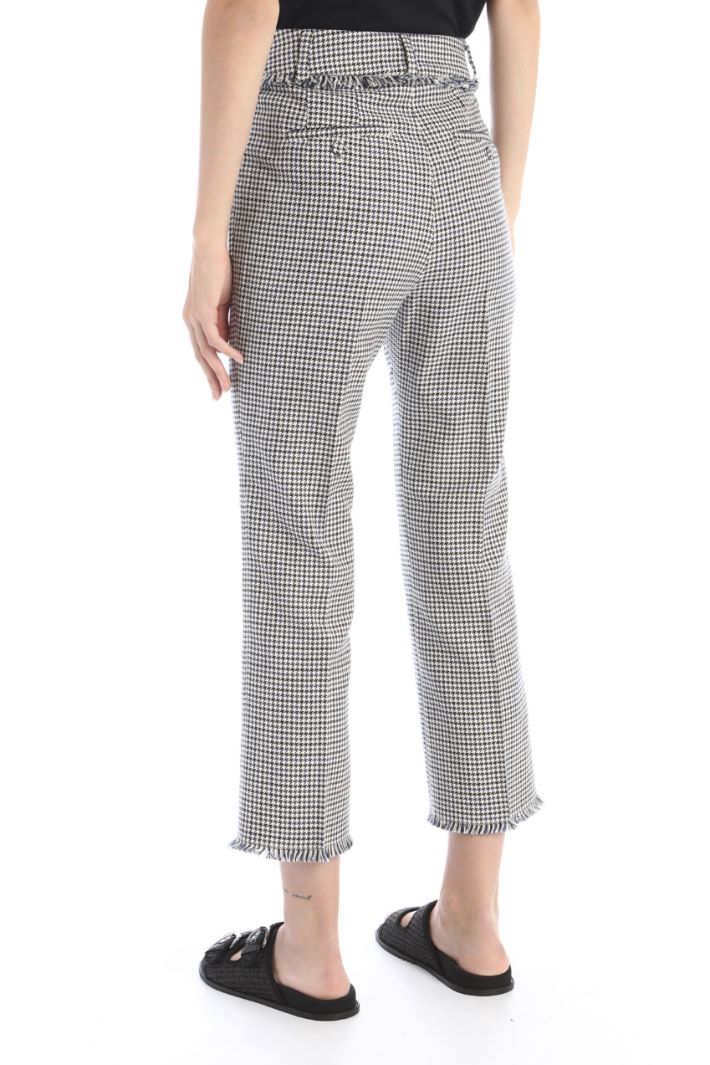 Pantaloni in cordonetto - BLU NOTTE - Fashion Market - 4