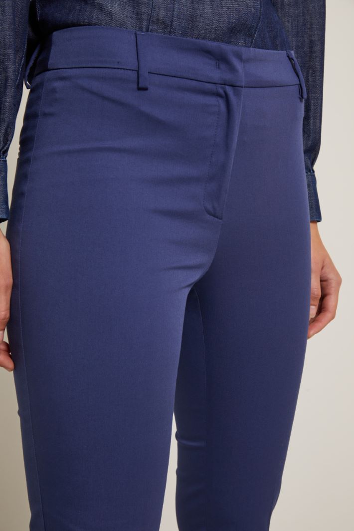 Pantaloni cropped in cotone Fashion Market - 3