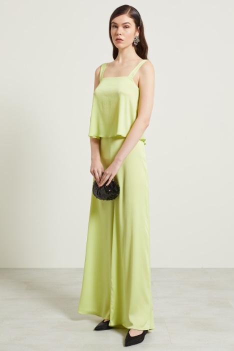 Pantaloni a palazzo in creponne Fashion Market